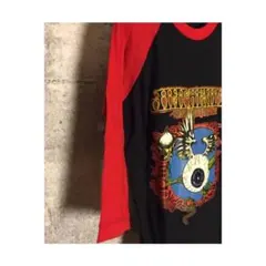 ★HT38 ヴィンテージ パキ綿 ラグラン ロックT ジミヘンドリックス★