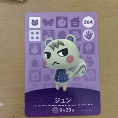 ジュン　あつ森　amiiboカード