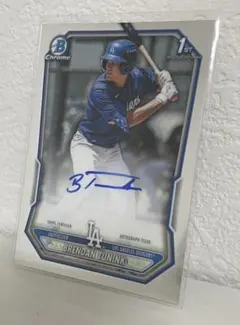 Bowman Chrome Brendan Tunink 直筆サインカード