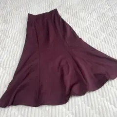 【a3635】MIA 未使用級 ロングフレアスカート ピンク