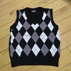 【MICHIKO LONDON KOSHINO】 コットンベストブラック120