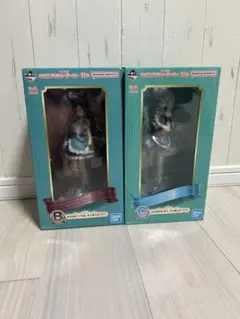 ウマ娘　一番くじ　メジロアルダン、メジロドーベル　フィギュア