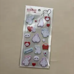 ディズニー　ベイマックス　シール　人気 ふわふわシール　まとめ買い歓迎　立体