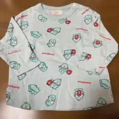 サンリオ 長袖Tシャツ 80cm 水色　フタフタ　futafuta ハンギョドン