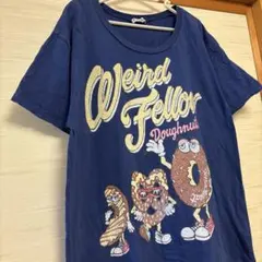 RNA Sweat シングルステッチ　かすれプリント　Tシャツ　ドーナツのサムネイル