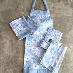 子どもエプロン　4点セット