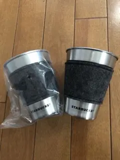 STARBUCKS ステンレスコーヒーカップ 2個セット