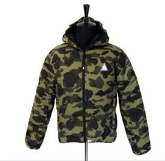 A BATHING APE リバーシブルカモフラージュダウンジャケット