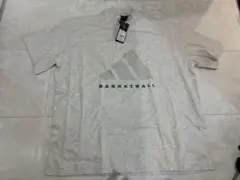 adidas バスケットボールTシャツ Lサイズ グレー