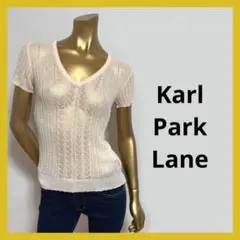 新品タグ付き Karl Park Lane 半袖 夏ニット トップス M