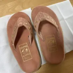 ISLAND SLIPPER スタッズ サンダル ピンクのサムネイル