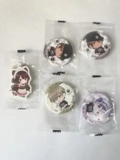 にじさんじ くら寿司 缶バッジ めじるしアクセサリー