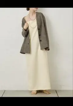26SS大人気Omekashi オメカシドビーキャミワンピース - メルカリ