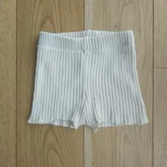 organiczoo コットンニットショートパンツ 2-3y