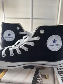 CONVERSE ハイカット ブラック 24