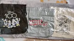 ディズニー ミッキーマウス トートバッグ 3枚セット