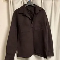 スウェードシャツ シャツ