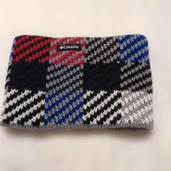 Columbia チェック柄 ネックウォーマー