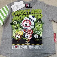 新品未使用タグ付き　JAM ゴーストハンターズ Tシャツ 90cm グレー