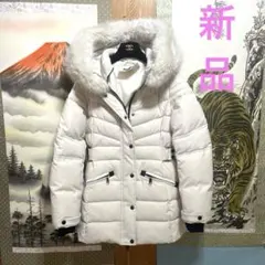 極美品！DIESEL ディーゼルアイボリーホワイト ロングコートMサイズ 