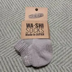 KEEN WA-SHI SOCKS LOW-CUT U-GREY L