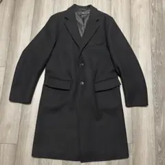 UNIQLO ＋J ウールブレンドチェスターコート ブラック XL レビュー】ユニクロ+J ウールブレンド チェスターコート【2021秋冬】