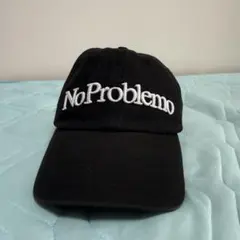 No Problemo キャップ　黒