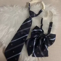 学生 リボン ネクタイ セット