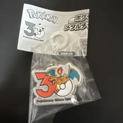 ポケモン 30周年 メタルチャームマスコット リザードン