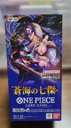 ONE PIECEカードBOX 蒼海の七傑 OP-14 ブースターパック