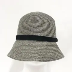 ○★訳有り新品未使用　agnes b.　ペーパーハット　グレー系のサムネイル