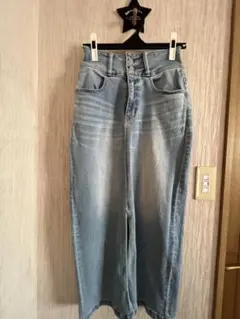 AZUL BY MOUSSY タイトス ロングスカート　Sサイズ ライトブルー