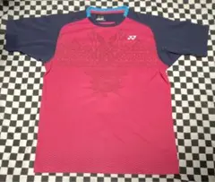 ヨネックス　メンズドライTシャツ　ローズピンク　O