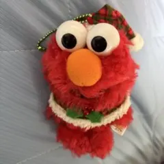 エルモ クリスマス　ぬいぐるみ　usj ぬいぐるみストラップ