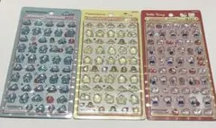 ボンボンドロップシール・ミニ ポムポムプリン・ハンギョドン・ハローキティ 3枚