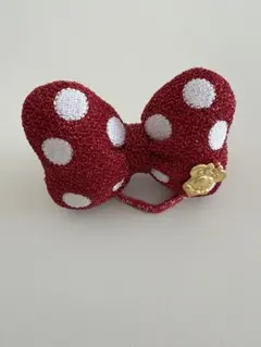 Disney ミニーちゃん リボン ヘアゴム ヘアピン