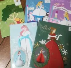 5枚セット　ディズニー　ハニカムカード