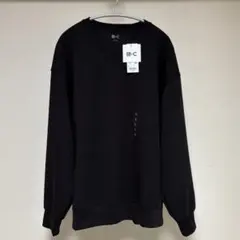 UNIQLO : C オーバーサイズスウェットシャツ L ブラック