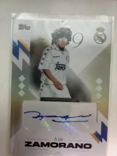 Topps サモラーノ 直筆サイン AUTO レアル ZAMORANO - メルカリ