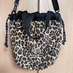 DESSIN レオパード柄2wayバッグ ヒョウ柄 ショルダー ハンドバッグのサムネイル