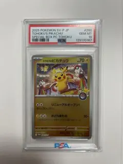 2025年最新】トウホクのピカチュウ psaの人気アイテム - メルカリ