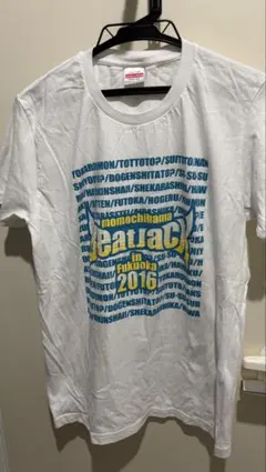 BEATJACK MOMOCHI 2016 07 FUKUOKA 白Tシャツ　Ｌ
