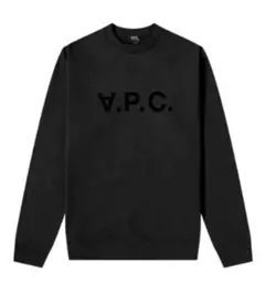 A.P.C. ブラック スウェット Mサイズ