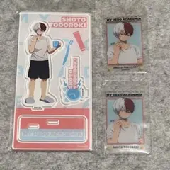 僕のヒーローアカデミア 轟 賞凍 アクリルスタンド クリアカード ヨドバシ