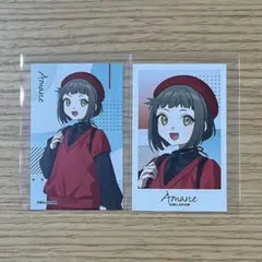 MILGRAM 5周年 イラストカード アマネ 桃瀬遍