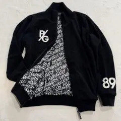 パーリーゲイツ　防風ニットブルゾン　スニード　ゴルフ　両面ロゴ　ハイネック　M