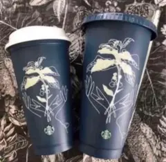 2種セットで！　北米　スターバックス　ホット　コールド　リユーザブルカップ