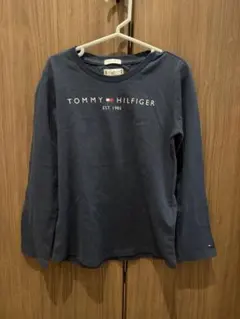 お値引き！TOMMY HILFIGER 長袖カットソー 122cm ネイビー