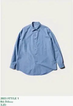 アプレッセ23SSシャツ Regular Collar Shirt 1のサムネイル