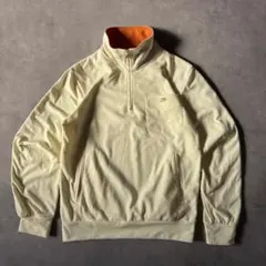 00s Nike half zip クリーム色 Y2K トレーナー BB19